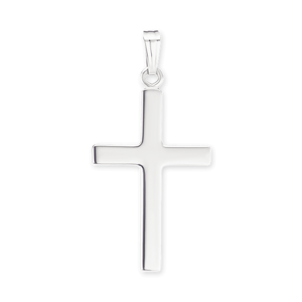 14K Gold Classic Cross (21 x 15 mm)