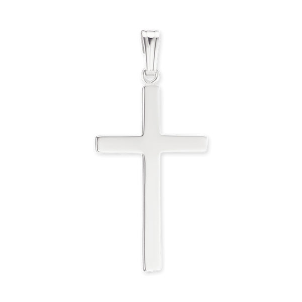 14K Gold Classic Cross (38 x 17 mm)