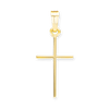 14K Gold Thin Classic Cross (24 x 10 mm)