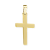 14K Gold Thick Classic Cross (25 x 12 mm)