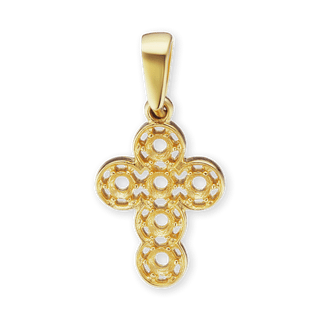 14K Gold Christian Mountings