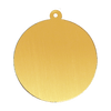 14K Gold Round Disc With Loop (.025" thickness)