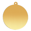 14K Gold Round Disc With Loop (.025" thickness)