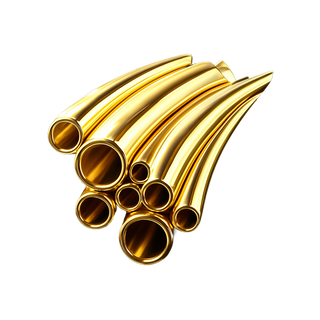 18K Yellow Round Hard Tubing