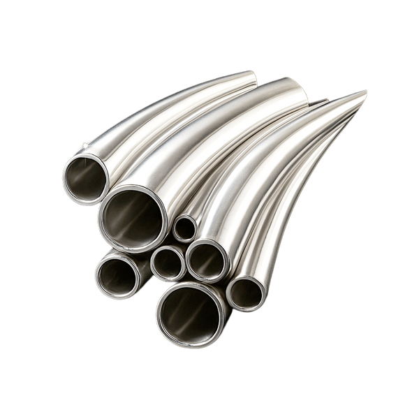 14K White Round Hard Tubing