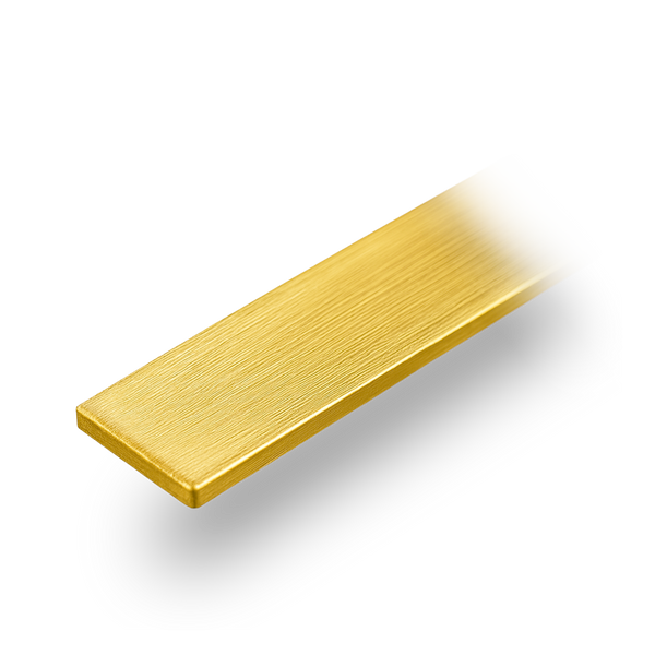 18K Yellow Flat Wire