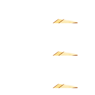 18K Yellow Flat Medium Plate (Sheet)