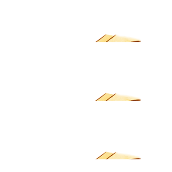 18K Yellow Flat Medium Plate (Sheet)