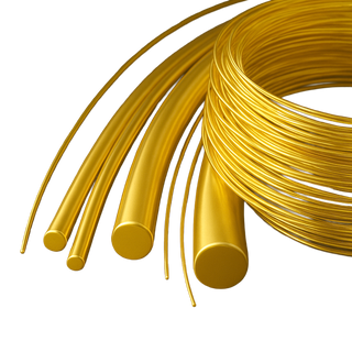 Nu Gold Round Soft Wire