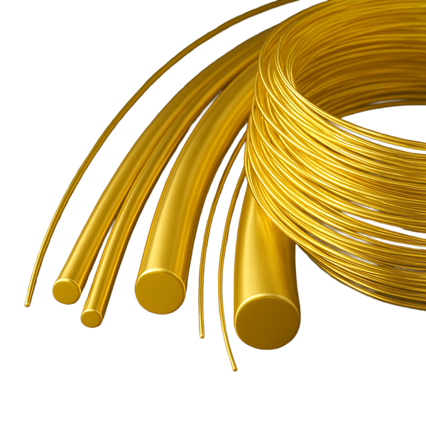 18K Hamilton Yellow Round Wire
