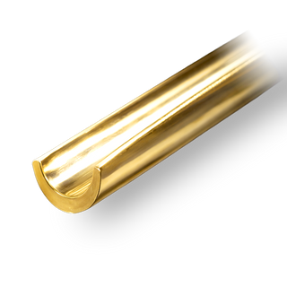 18K Yellow Channel Soft Wire