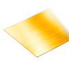 18K Yellow Flat Medium Plate (Sheet)
