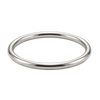 Plain Wire Bangle Bracelet in 14K Gold