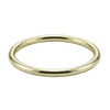 Plain Wire Bangle Bracelet in 18K Gold