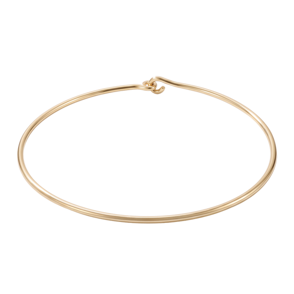 Plain Wire Choker in Gold Filled