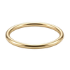 Plain Wire Bangle Bracelet in 10K Gold