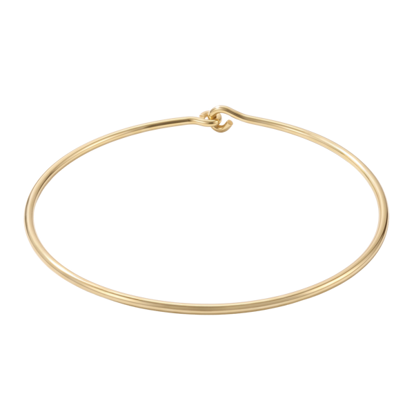 Plain Wire Choker in 18K Gold
