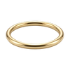 Plain Wire Bangle Bracelet in 18K Gold