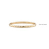 14K Yellow Gold Domed Wedding Bands with Optional Engraving  (2.0 mm)