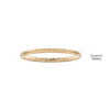 14K Yellow Gold Domed Wedding Bands with Optional Engraving  (2.0 mm)