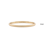 14K Yellow Gold Domed Wedding Bands with Optional Engraving  (2.0 mm)