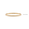 14K Yellow Gold Domed Wedding Bands with Optional Engraving  (2.0 mm)