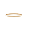 14K Yellow Gold Domed Wedding Bands with Optional Engraving  (2.0 mm)