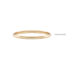 14K Yellow Gold Domed Wedding Bands with Optional Engraving  (2.0 mm)