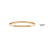 14K Yellow Gold Domed Wedding Bands with Optional Engraving  (2.0 mm)