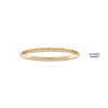 14K Yellow Gold Domed Wedding Bands with Optional Engraving  (2.0 mm)