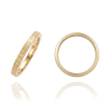 14K Yellow Gold Flat Wedding Bands (2.0 mm - 6.0 mm)