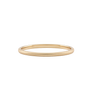 14K Yellow Gold Domed Wedding Bands with Optional Engraving  (2.0 mm)