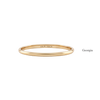 14K Yellow Gold Domed Wedding Bands with Optional Engraving  (2.0 mm)