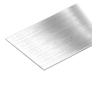 Sterling Silver Flat Medium Plate (Sheet) (4.00" width)