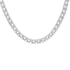 Tennis Necklace Mounting in Sterling Silver (.25 ct / 4.0 mm)