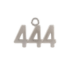 Basic Angel Numbers in 14K Gold (12.7mm) (Semi-Polished)