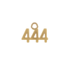 Basic Angel Numbers in 14K Gold (4.7mm) (Semi-Polished)