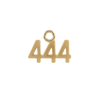 Basic Angel Numbers in 14K Gold (5.3mm) (Semi-Polished)