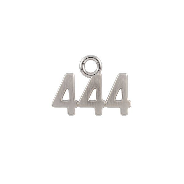 Basic Angel Numbers in Sterling Silver (5.3mm) (Semi-Polished)