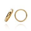 14K Yellow Gold Domed Wedding Bands (2.0 mm - 6.0 mm)