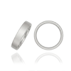Sterling Silver Flat Wedding Bands (2.0 mm - 8.0 mm)