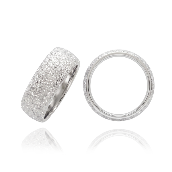 Sterling Silver Comfort Fit Wedding Bands (2.0 mm - 8.0 mm)