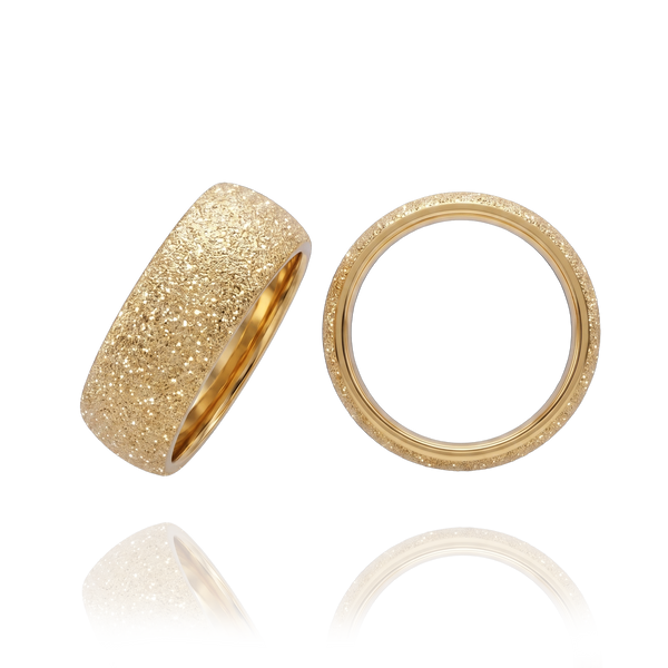 14K Yellow Gold Domed Wedding Bands (2.0 mm - 6.0 mm)