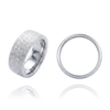 Sterling Silver Flat Wedding Bands (2.0 mm - 8.0 mm)