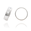 Sterling Silver Milgrain Wedding Bands (2.0 mm - 8.0 mm)