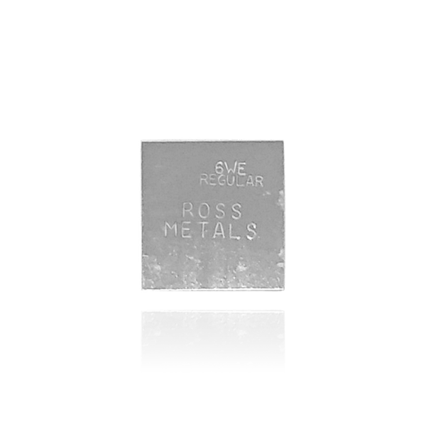 6K / 6 White Gold Plate Solder