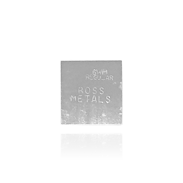 6K / 6 White Gold Plate Solder