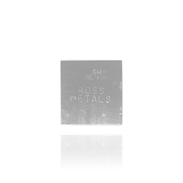 6K / 6 White Gold Plate Solder