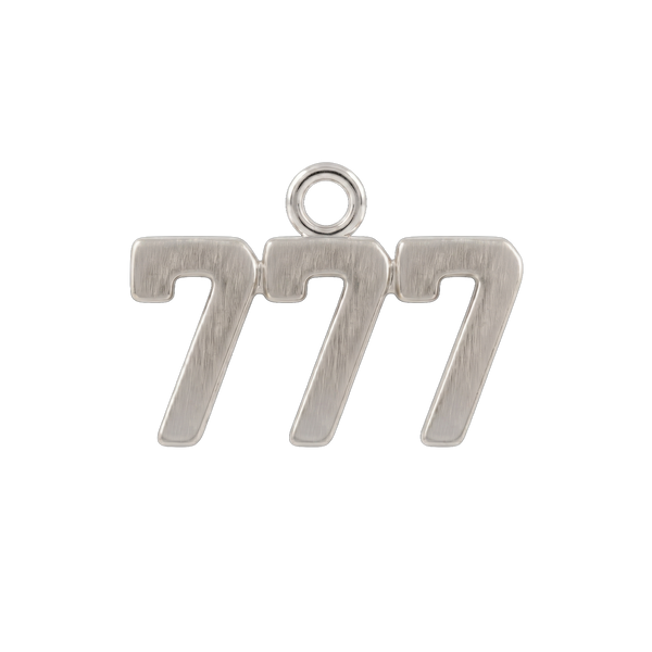 Basic Angel Numbers in 14K Gold (12.7mm) (Semi-Polished)