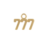 Basic Angel Numbers in 14K Gold (5.3mm) (Semi-Polished)